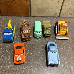 Cars Die-Cast Toy Set - Multicolor Disney cars set of 7